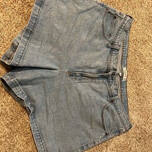 Curve love high rise dad shorts